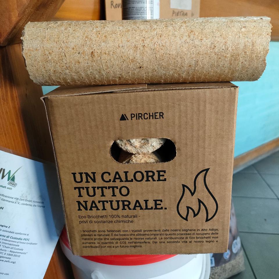 Bricchetti da riscaldamento Pircher