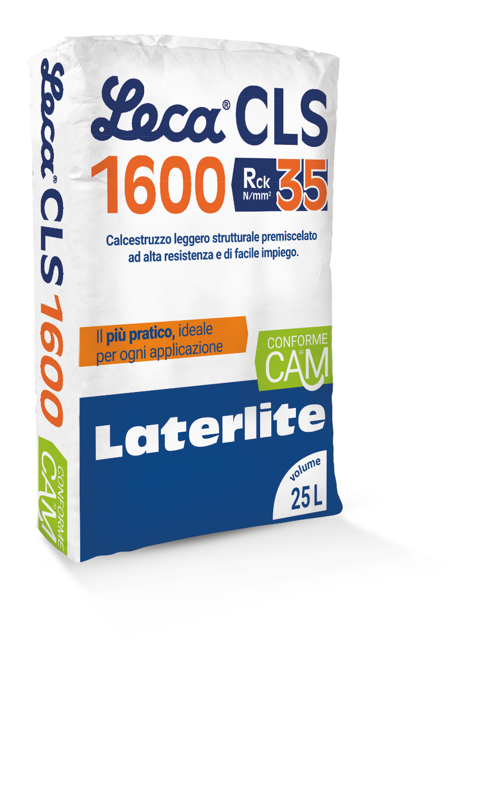 CALCESTRUZZO LEGGERO STRUTTURALE CONFORME AI CAM LECA CLS 1600