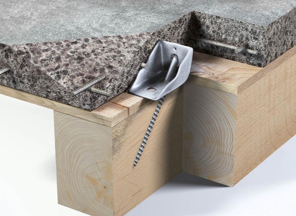 CONNETTORE LEGNO: RINFORZO SOLAI IN LEGNO  LECA CS LEGNO L160