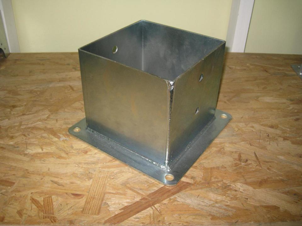 Porta pilastri a bicchiere  161x161 H 150 MM.3
