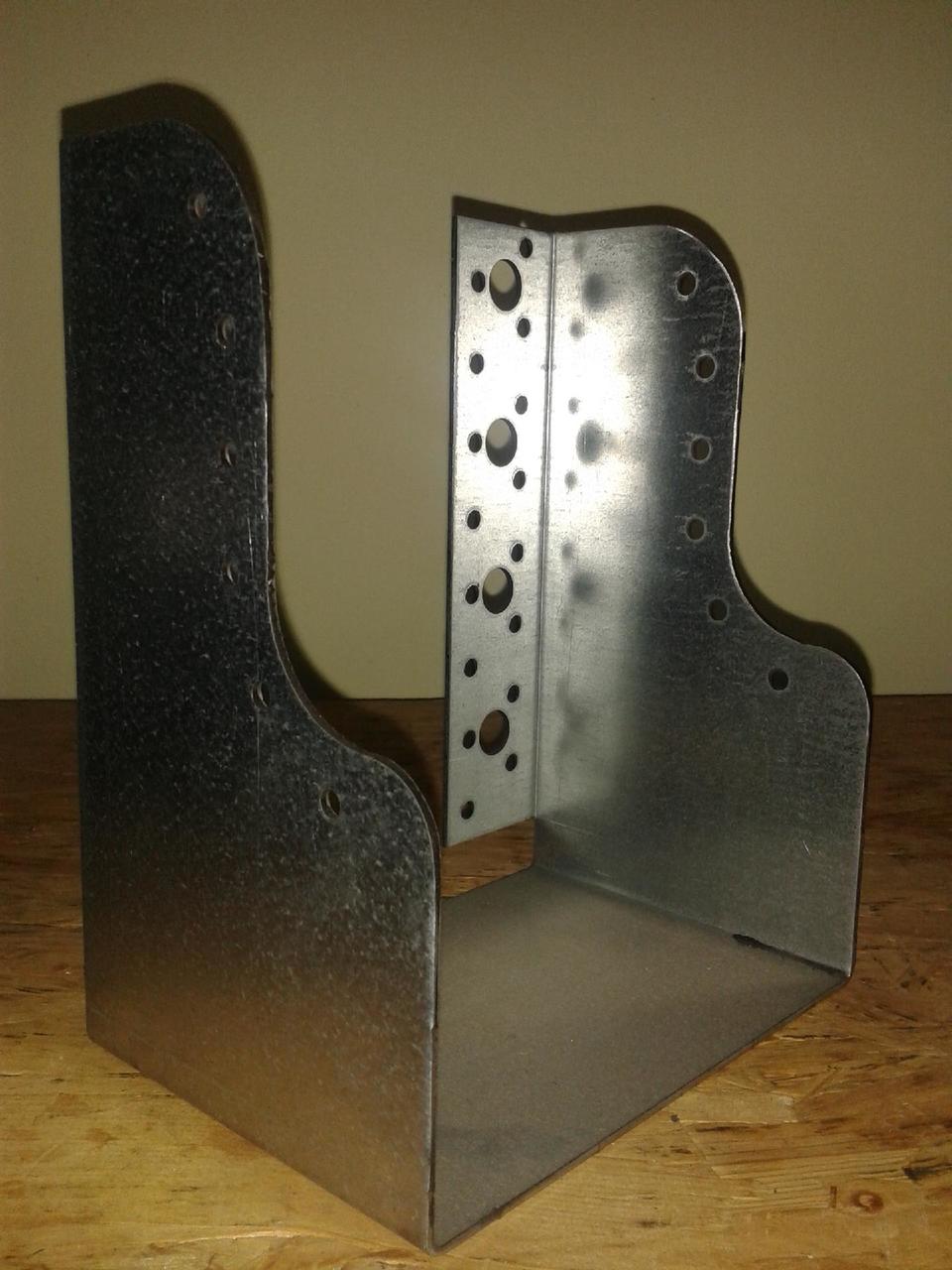 Scarpa ancoraggio travi sagomata 140x180 spessore 2 mm