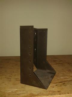 Scarpa ancoraggio travi V 120x160 antracite