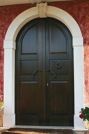Portone in legno Sidel