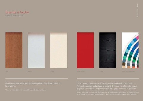 Finiture spazzolata Ferrero legno Equa trame