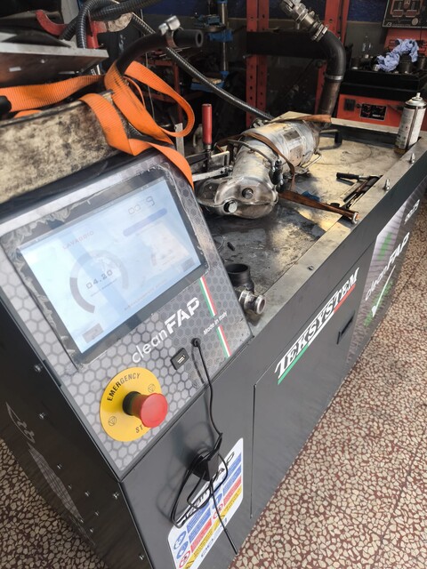 PULIZIA FILTRI ANTIPARTICOLATO DPF  FAP