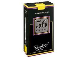 ANCE PER CLARINETTO SIB - CONFEZIONE DA 10 PZ.  VANDOREN 56 RUE LEPIC