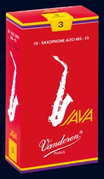 ANCE PER SAX ALTO MIB - CONFEZIONE DA 10 PZ. VANDOREN JAVA RED