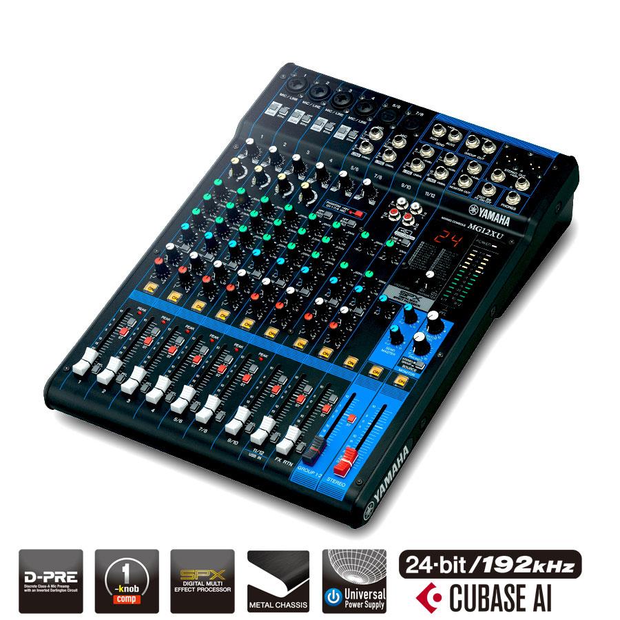 YAMAHA MG12XU MIXER YAMAHA