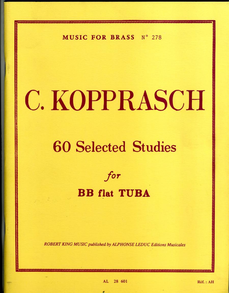 KOPPRASCH 60 STUDI PER TUBA MGB