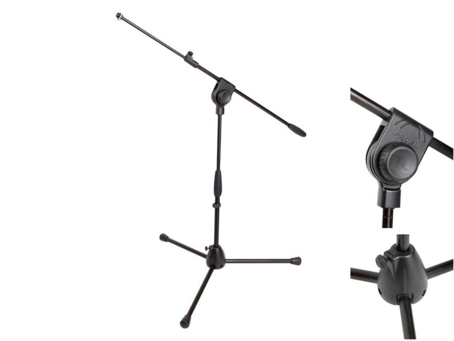 PROEL PRO281BK ASTA PER MICROFONO NANA A GIRAFFA PROEL