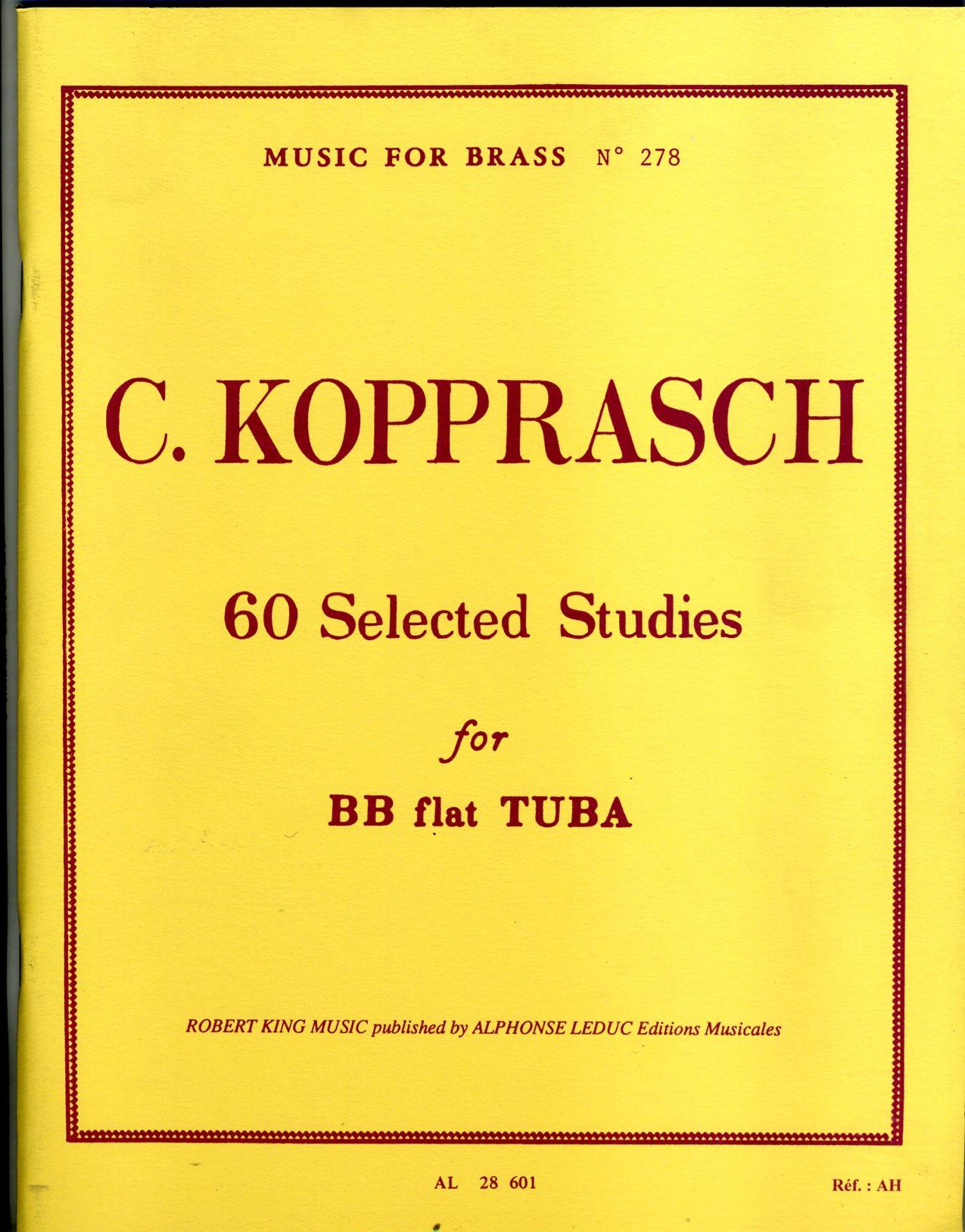 KOPPRASCH 60 STUDI PER TUBA MGB
