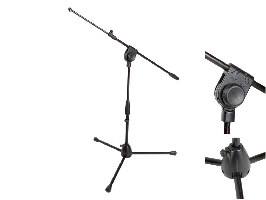 PROEL PRO281BK ASTA PER MICROFONO NANA A GIRAFFA PROEL