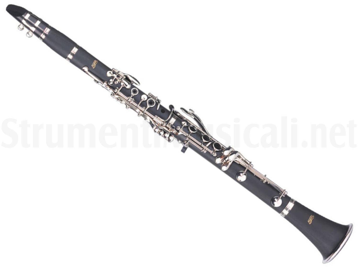 CLARINETTO IN SIb 18 CHIAVI LEVA DEL MIb ALYSEE CL616D