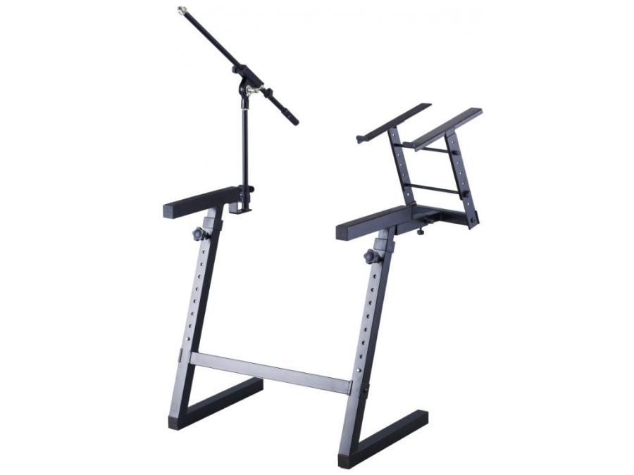 PROEL EL280 SUPPORTO PER TASTIERA CON ASTA MICROFONICA E SUPPORTO LAPTOP PROEL