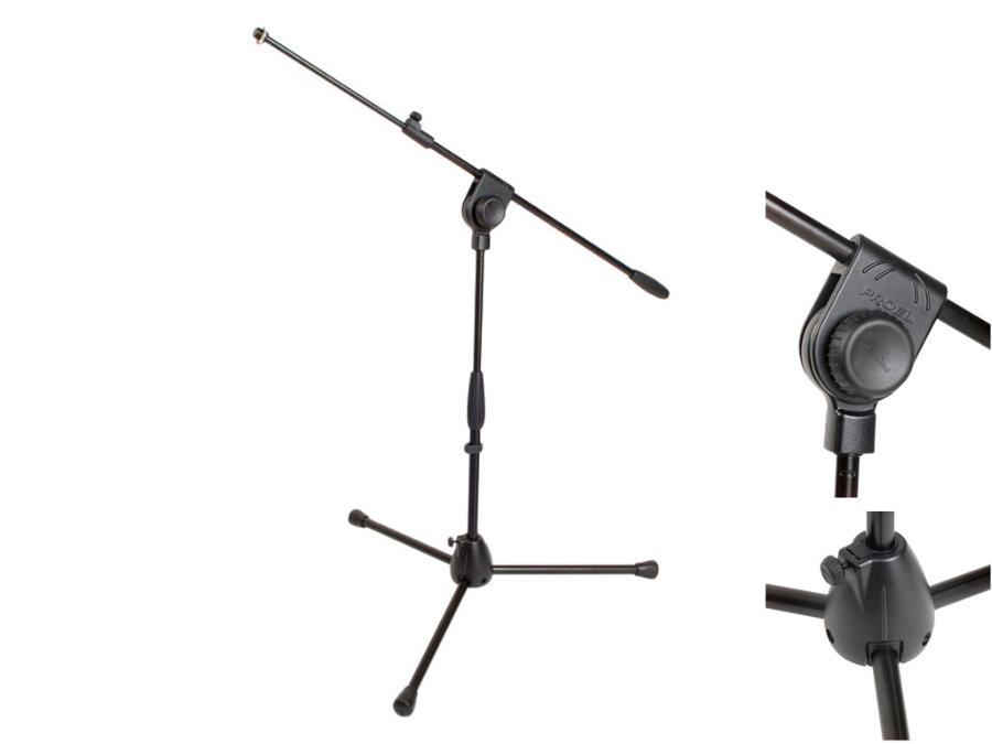 PROEL PRO281BK ASTA PER MICROFONO NANA A GIRAFFA PROEL