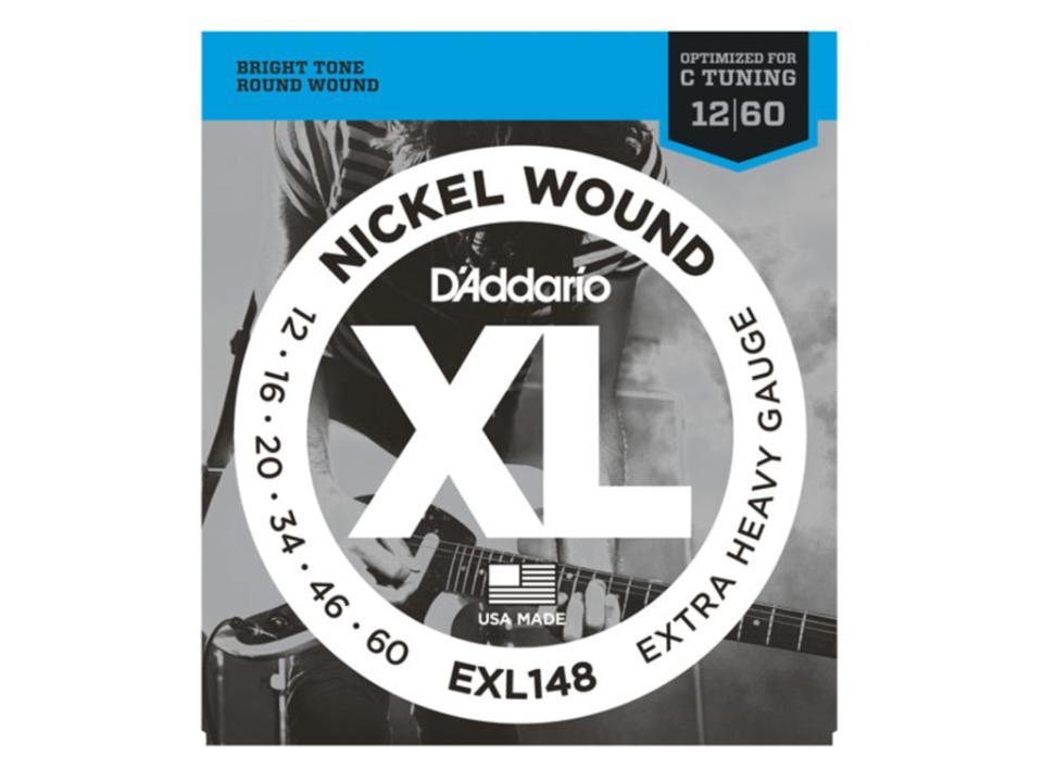 D'ADDARIO EXL148 - EXTRA HEAVY 12-60 D'ADDARIO