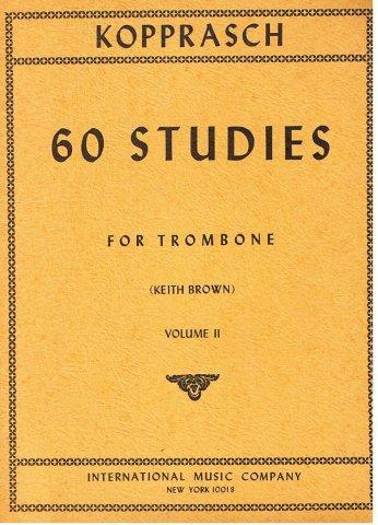 KOPPRASCH - 60 STUDIES VOLUME II PER TROMBONE RICORDI