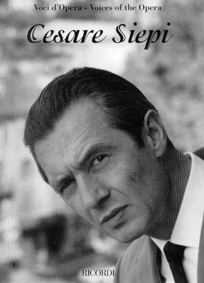 CESARE SIEPI VOCI D'OPERA RICORDI