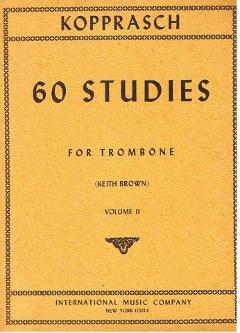 KOPPRASCH - 60 STUDIES VOLUME II PER TROMBONE RICORDI