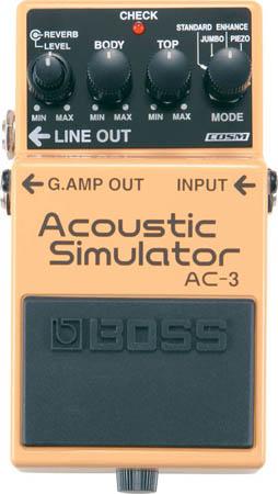 BOSS AC3 SIMULATORE ACUSTICO BOSS