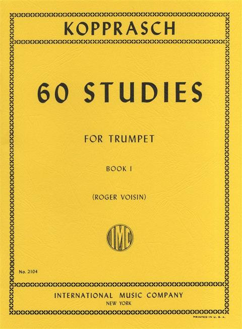KOPPRASCH 60 STUDI PER TROMBA VOLUME 1 MGB