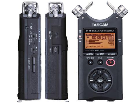 TASCAM DR40 - REGISTRATORE STEREO PORTATILE TASCAM