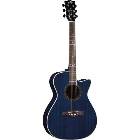CHITARRA ACUSTICA ELETTRIFICATA EKO NXT A100ce See Through Blue