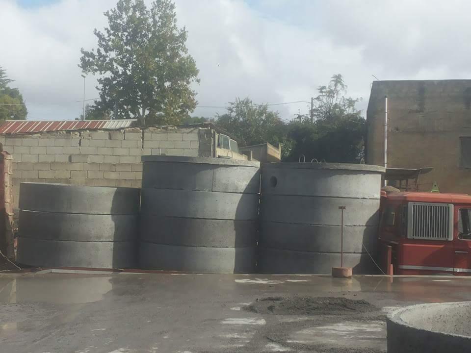 Tubi in cemento rotocompressi Manufatti in Cemento Fortunato