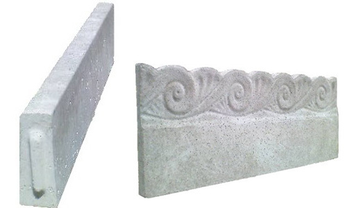 Ciglioni, cordoli e canalette  in cemento Manufatti in Cemento Fortunato