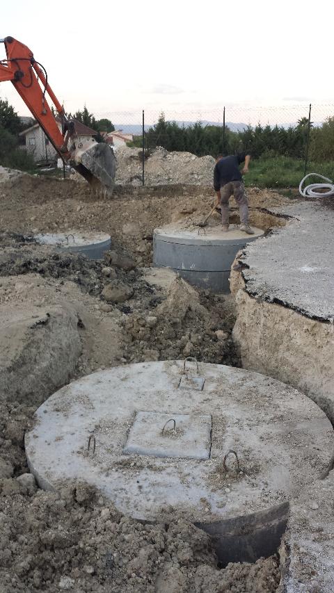 Anelli in cemento per pozzi e fosse imhoff Manufatti in Cemento Fortunato