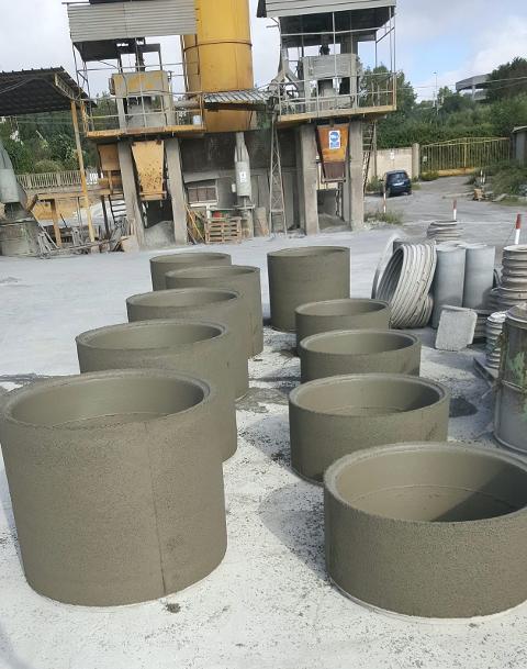 Fosse biologiche tipo imhoff in cemento. Manufatti in cemento Fortunato