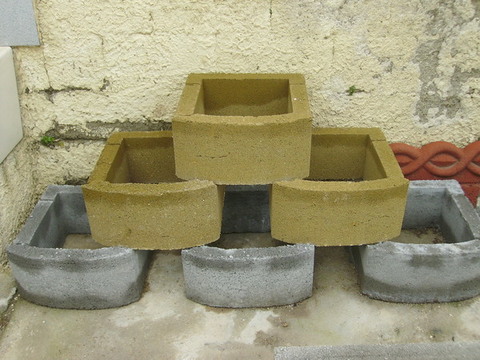 Blocchi in Cemento per muri a secco e per mantenimento scarpate  Manufatti in Cemento Fortunato