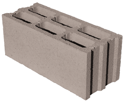 Blocchi in cemento Manufatti in Cemento Fortunato 25x25x50
