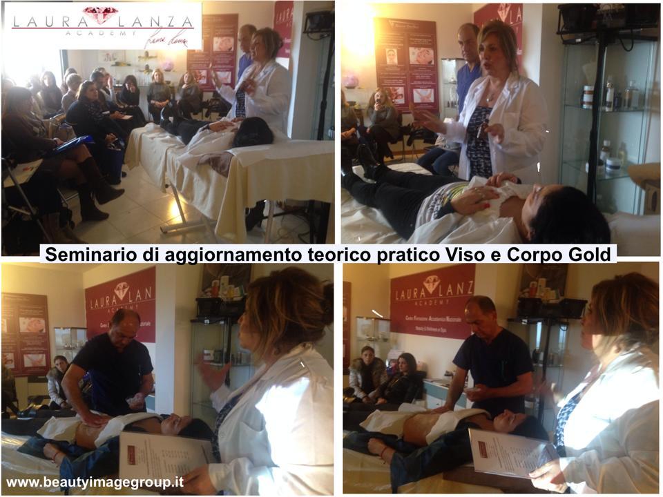 SEMINARIO DI AGGIORNAMENTO TEORICO PRATICO VISO E CORPO GOLD