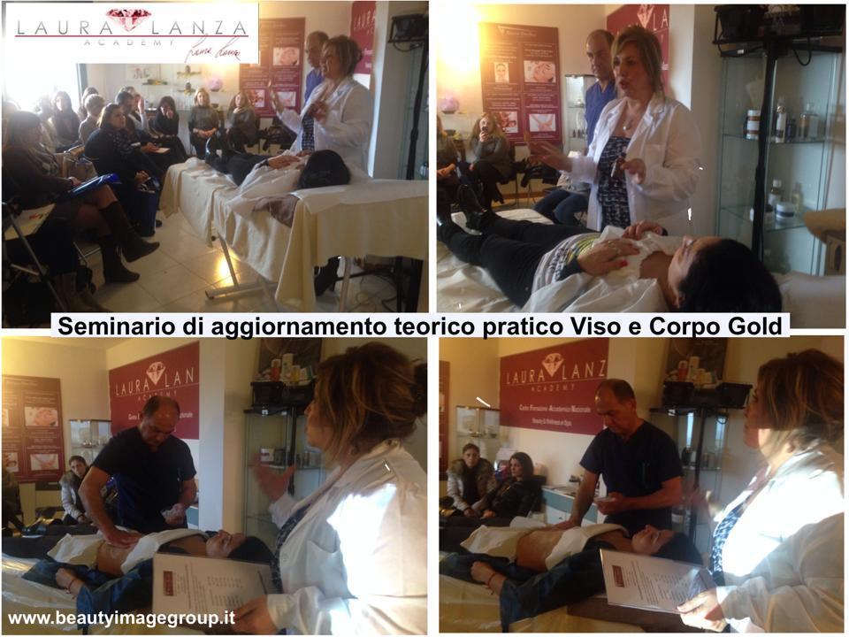 SEMINARIO DI AGGIORNAMENTO TEORICO PRATICO VISO E CORPO GOLD