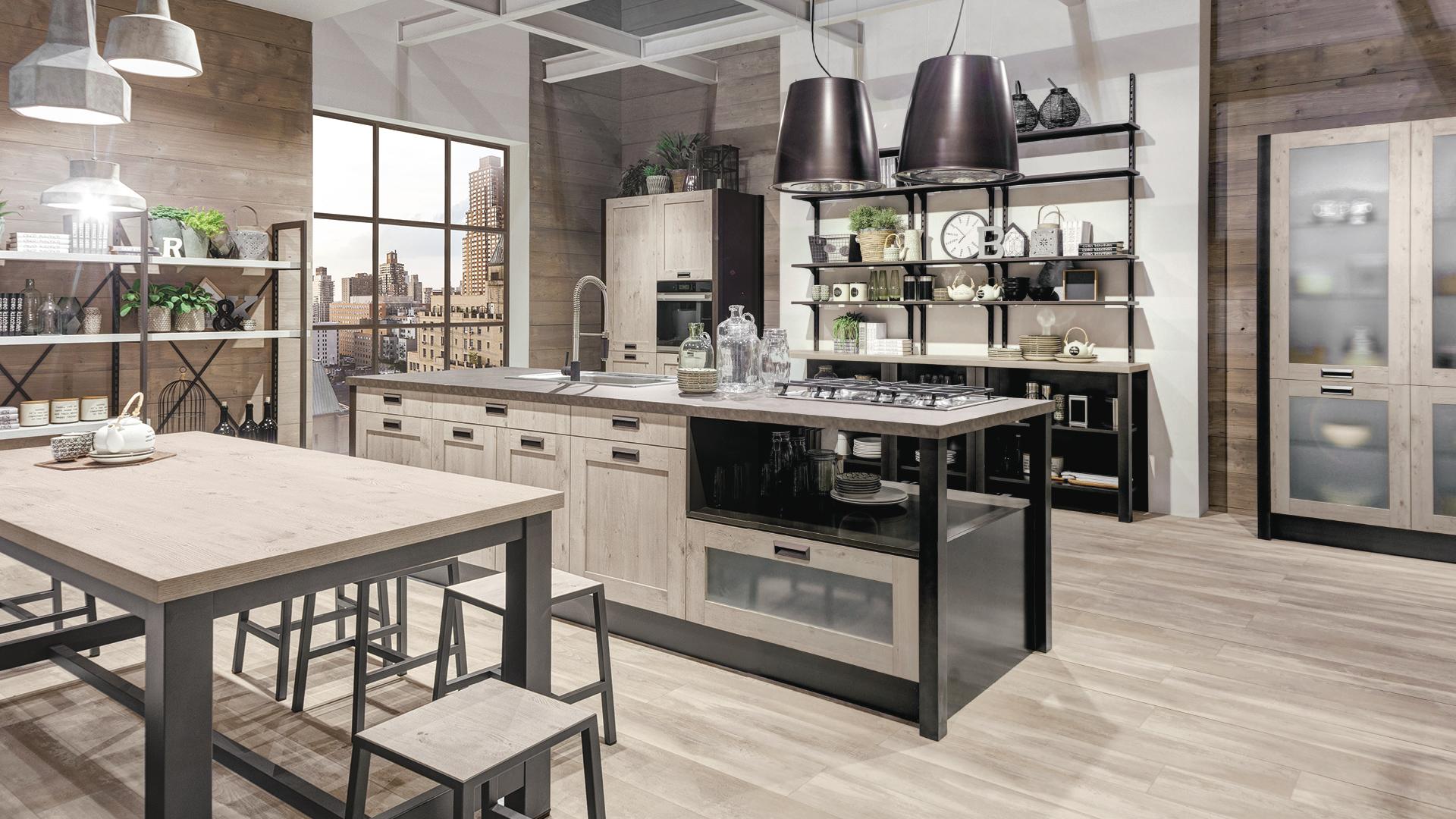 CUCINA COMPONIBILE CREO KITCHENS KYRA TELAIO