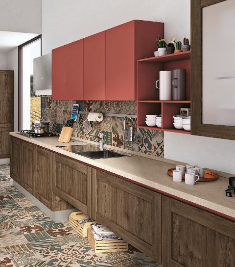 CUCINA COMPONIBILE CREO KITCHENS KYRA TELAIO