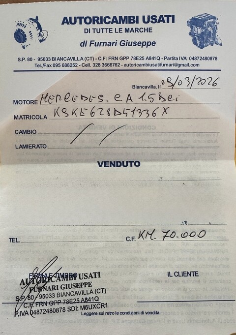 Mercedes-Benz A 180 Diesel