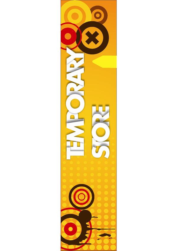 Banner TEMPORARY STORE