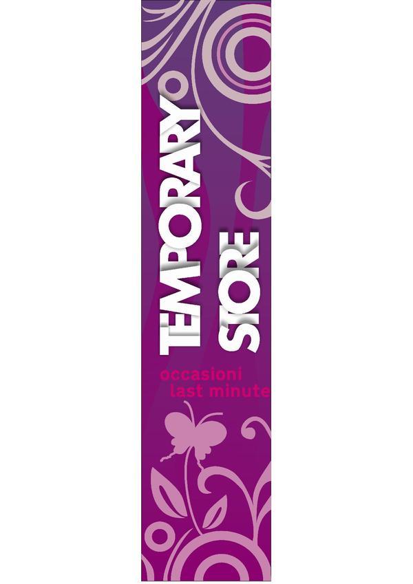 Banner TEMPORARY STORE
