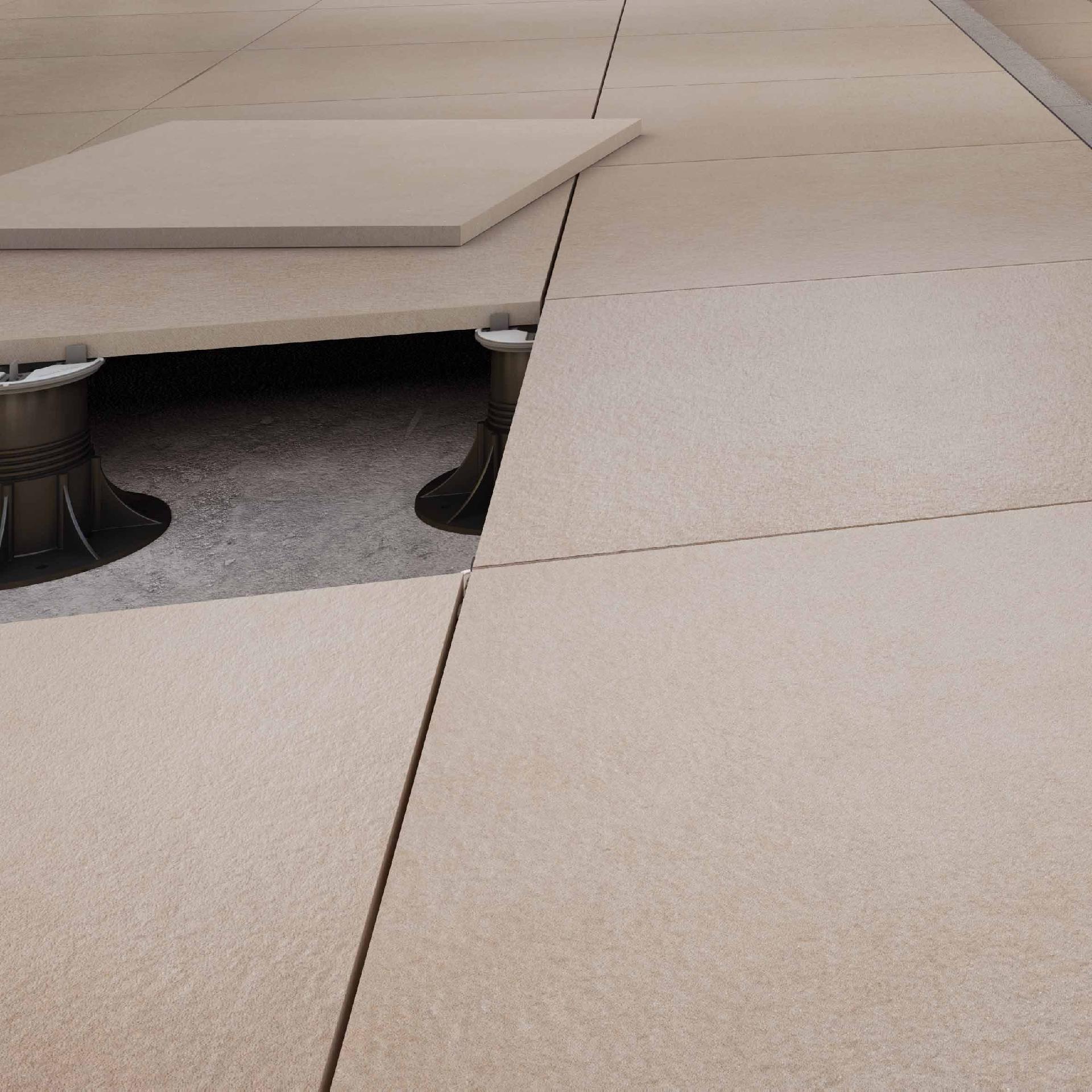 Casalgrande Padana KERBLOCK Pavimento per esterni in gres porcellanato effetto pietra Pietre Native Casalgrande padana