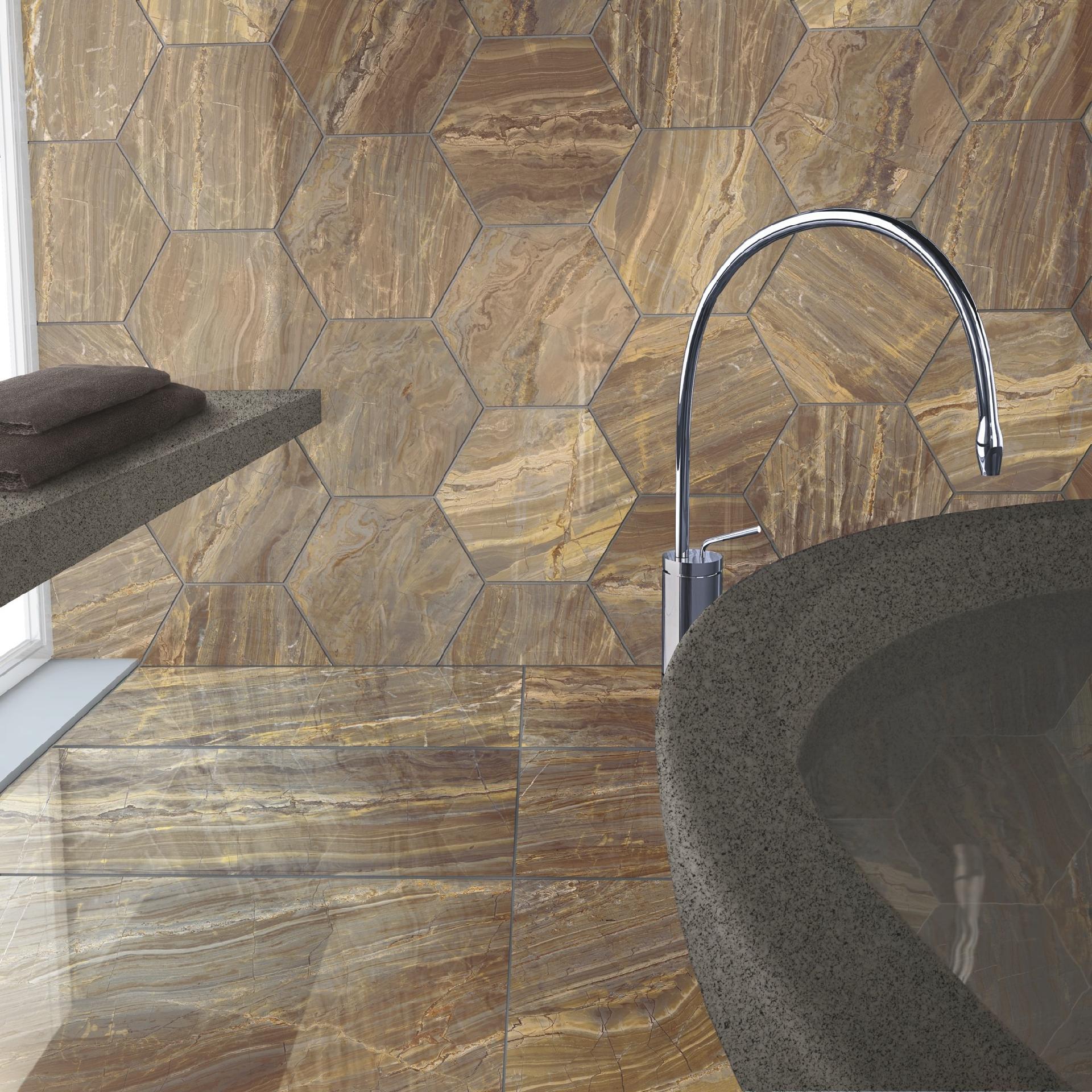 Casalgrande Padana MARMOKER Pavimento/rivestimento in gres porcellanato effetto marmo Granitoker