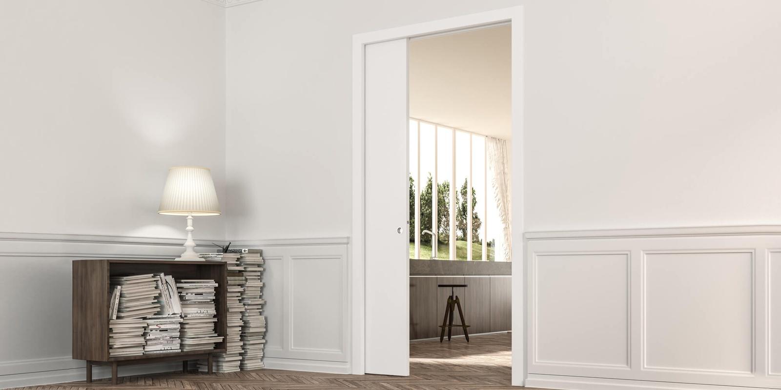 Controtelai per porte scorrevoli con stipiti ECLISSE SIDERALE
