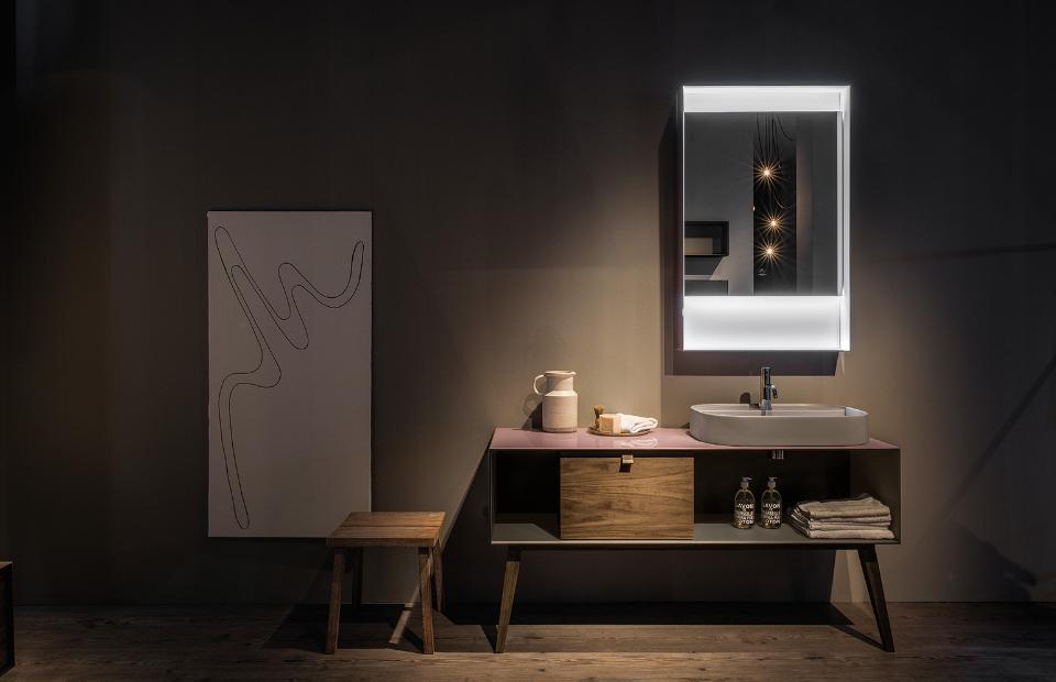 ARTELINEA mobili da bagno in legno e legno rivestito da vetro colorato artelinea Arredo bagno