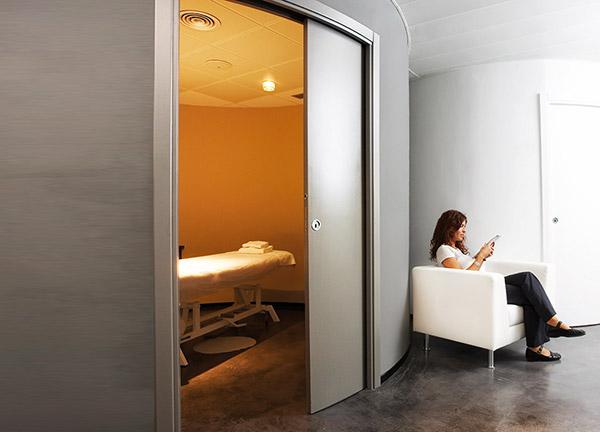 Controtelai per porte scorrevoli con stipiti ECLISSE CIRCULAR UNICO