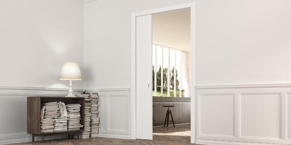 Controtelai per porte scorrevoli con stipiti ECLISSE SIDERALE