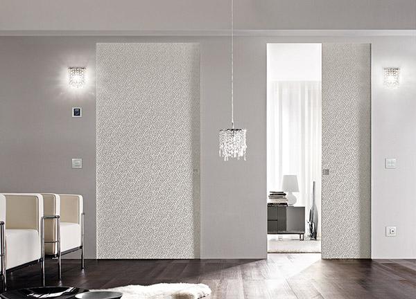 Controtelai per porte scorrevoli con stipiti ECLISSE SYNTESIS LUCE