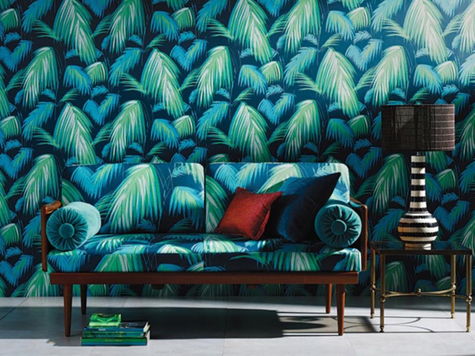 DESIGNERS GUILD carta da Parati vita e vivacita' attraverso i fiori nelle pareti designers guild