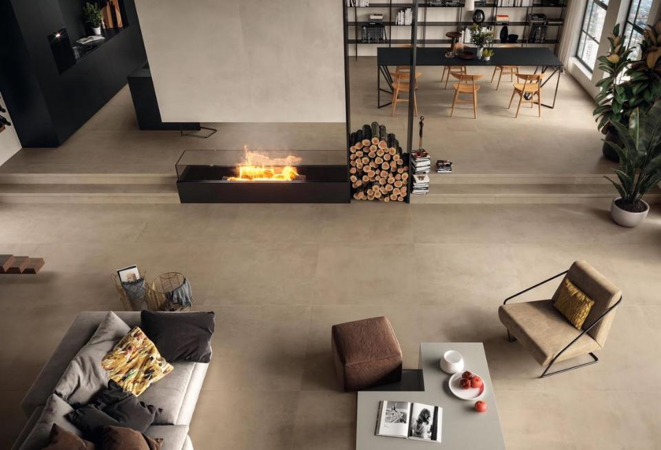 Pavimento effetto cemento 60x120 Atlas Concorde Boost Pro Cream