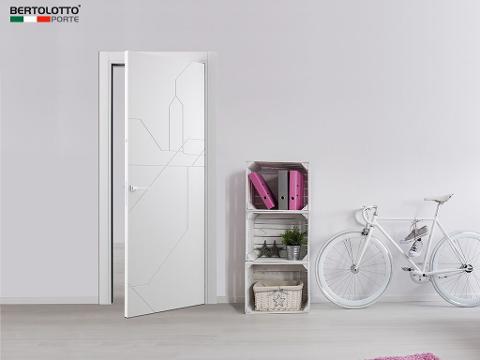 BERTOLOTTO porte.Raso muro,interne a battenti o scorrevoli,classiche, moderne e di designn Bertolotto